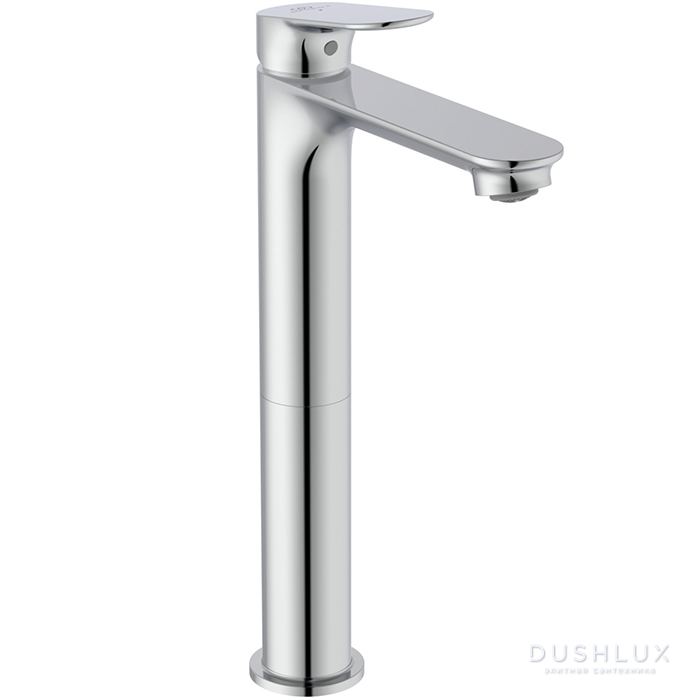 Фото Ideal Standard Ceralife O Смеситель для раковины, на 1 отв., H24см., высокий, технология BlueStart, цвет: хром