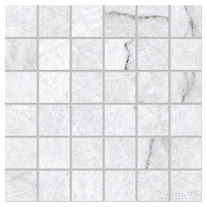 Фото Emilceramica Tele DI Marmo Reloaded Керамогранит 30x30x0,95см, универсальная, глазурованный, цвет: Mosaico Quarzo kandinsky Lappato
