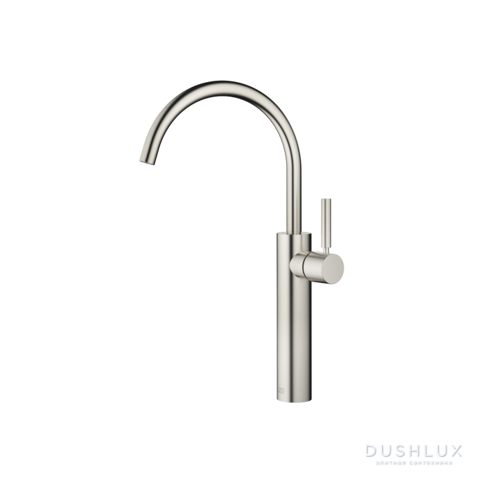 Фото Dornbracht Meta Смеситель для раковины, на 1 отв., цвет: платина матовая