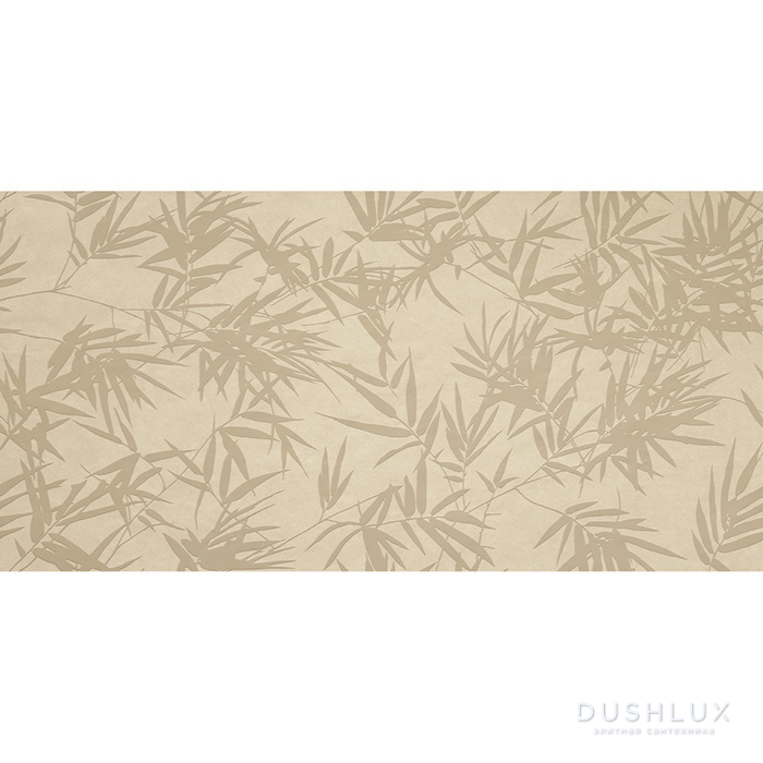 Фото Fap Sheer Керамическая плитка 80x160см, настенная, décor bamboo, цвет: beige
