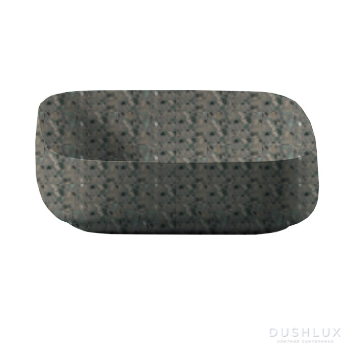 Фото Artceram Cognac Раковина 56x41 см, без отв., накладная, цвет: dark terrazzo