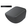 TOTO Neorest WX1 Комплект: унитаз подвесной 66x45см., сиденье, инсталляция, клавиша смыва, Cefiontect, Rimless, цвет: черный матовый