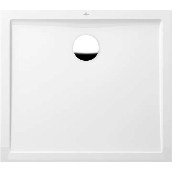Villeroy&Boch Futurion Flat Душевой поддон 100х80х2.5см., цвет: альпийский белый