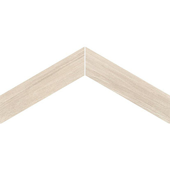Emilceramica Sleekwood Керамогранит 54x11x0,9см, универсальный, глазурованный, цвет: Chevron 60° White