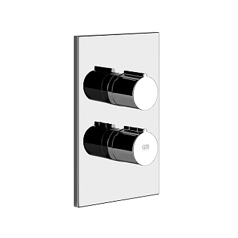 Gessi Emporio Via manzoni Смеситель для душа, встраиваемый, термостатический, на 1 позицию, цвет: хром