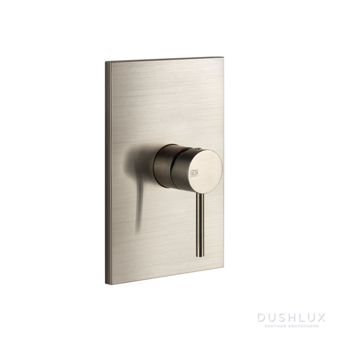 Фото Gessi Emporio Via tortona Смеситель для душа,, подвесной, термостатический, цвет: Finox Brushed Nickel