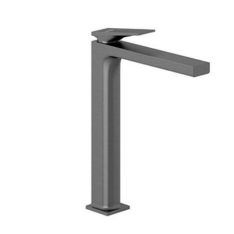 Kludi Decus Смеситель для раковины, на 1 отверстие, высокий, цвет: оружейная сталь