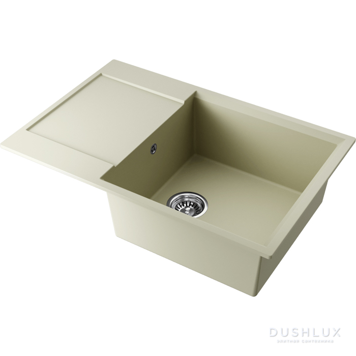 Фото Omoikiri Daisen 78-LB Кухонная мойка 78x19x51см.,встраиваемая, цвет: ваниль