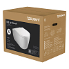 Duravit Me by Starck Комплект: унитаз подвесной, безободковый, покрытие Durashield, сиденье SoftClose, цвет: белый