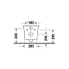 Duravit White Tulip Унитаз подвесной 37x54 см, безободковый, HygieneGlaze, цвет: белый