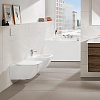 Villeroy&Boch Venticello Унитаз 56x37см., подвесной, с сиденьем в комплекте, цвет: белый глянцевый