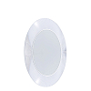 Laufen Kartell Зеркало круглое d=78см, настенное, без подсветки, цвет: прозрачный кристал