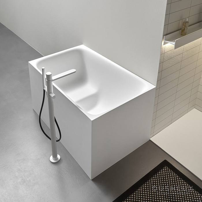 Antonio Lupi Cuba Ванна 125х75х70см., сидячая, отдельностоящая, скрытый ...