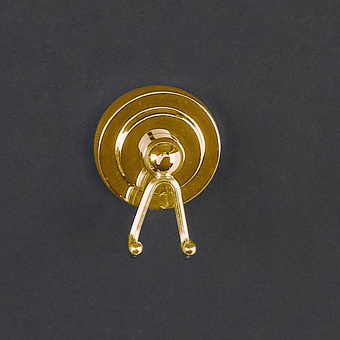 Cristal et Bronze City Крючок двойной, цвет: золото