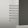 CEA Design EQUILIBRIO Полотенцесушитель 58см, электрический, 6 трубок, кнопка включения в комплекте, цвет: нержавеющая сталь