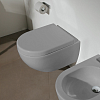 Flaminia MINIAPP Унитаз подвесной 48.5x36xh27см, с системой goclean®, цвет: cenere