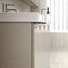 Geberit Acanto Тумба под раковину 89x53.5см., подвесная, цвет: песчаный матовый