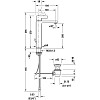 Duravit D-Neo Смеситель для раковины, 1 отв., цвет: хром