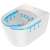 Duravit Soleil by Starck Унитаз 37x48 см, подвесной, безободковый, Weiß Hochglanz, HyG, цвет: белый