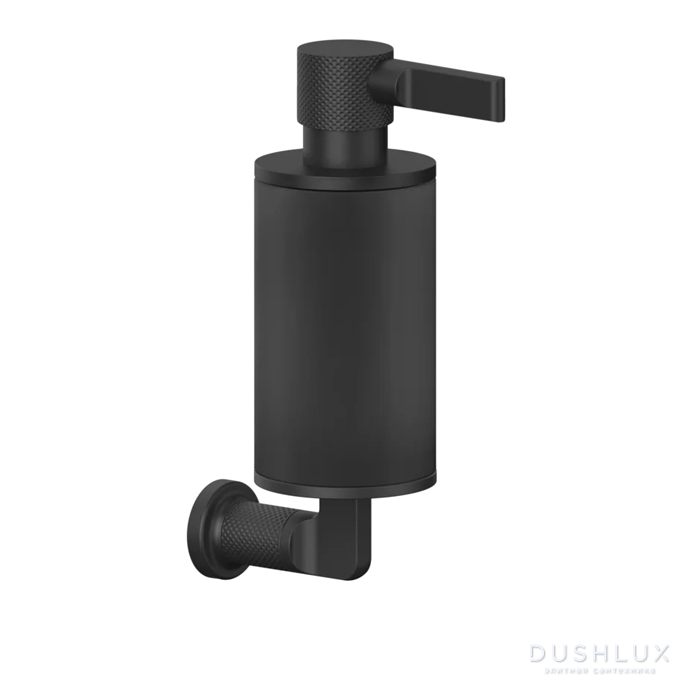 Фото Gessi Inciso Дозатор для жидкого мыла настенный, цвет: черный/nero XL