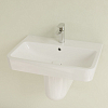 Villeroy&Boch O.novo раковина 65x46x17.5см., 1 отв., подвесная, с переливом, цвет: альпийский белый