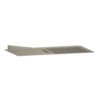 Gessi Tremillimetri Верхний душ 30x55см., настенный, цвет: брашированная сталь