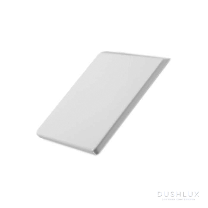 Фото Duravit Vero Крышка для писсуара, цвет: белый/сталь