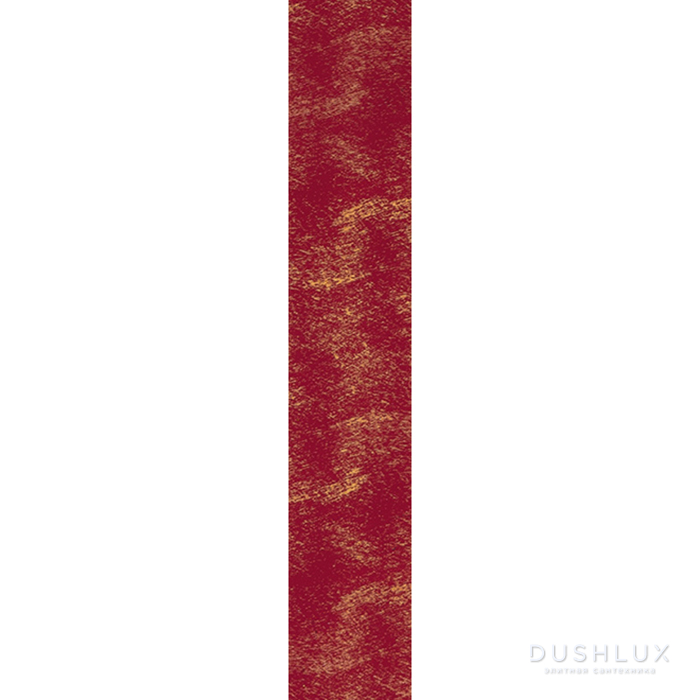 Фото Sicis Vetrite Стеклянная плитка 9.8х59.3см, универсальная, стекло, цвет: veneziano red