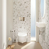 Kerama Marazzi Elegance Унитаз 53x35см., подвесной, безободковый, цвет: белый матовый