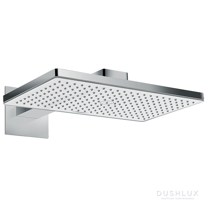 Фото Hansgrohe Rainmaker Select Верхний душ 46см., 1jet с держателем, цвет: белый/хром