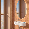 Kerama Marazzi Elegance Раковина 51x23см., подвесная, 1 отв., левосторонняя, цвет: белый глянцевый