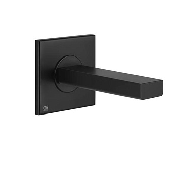 Gessi Emporio Via manzoni Излив для ванны, комбинируемый с удаленным управлением, цвет: Black XL
