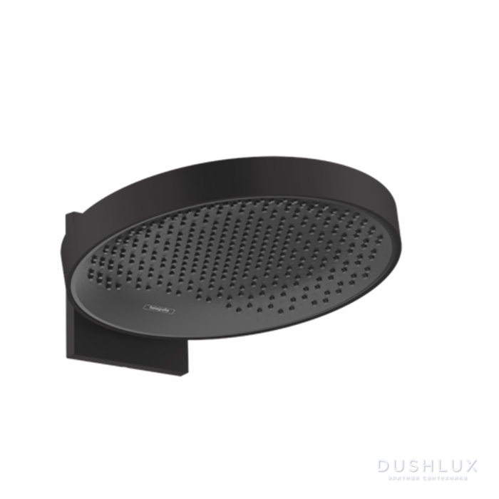 Фото Hansgrohe Rainfinity Верхний душ d=36см., настенный, цвет: черный матовый
