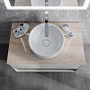 Kerama Marazzi Circo Раковина 36x36x13.5см., накладная, без отв., без перелива, цвет: белый глянцевый