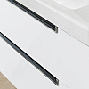 Villeroy&Boch Subway 2.0, Тумба подвесная под двойную раковину, 128.7х42х49см, цвет: белый