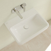 Villeroy&Boch O.novo раковина 60x46x17.5см., без отв., подвесная, без перелива, цвет: альпийский белый