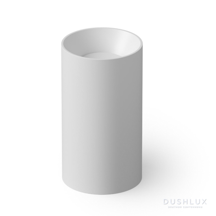 Фото Dea Design Раковина 49.5x90см., напольная, без отв., цвет: белый матовый