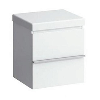Laufen Case Тумба на колесиках 46x38.5x50.5см., 1 ящик, дополнительный внутренний ящик, цвет: белый глянцевый