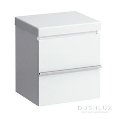 Фото Laufen Case Тумба на колесиках 46x38.5x50.5см., 1 ящик, дополнительный внутренний ящик, цвет: белый глянцевый