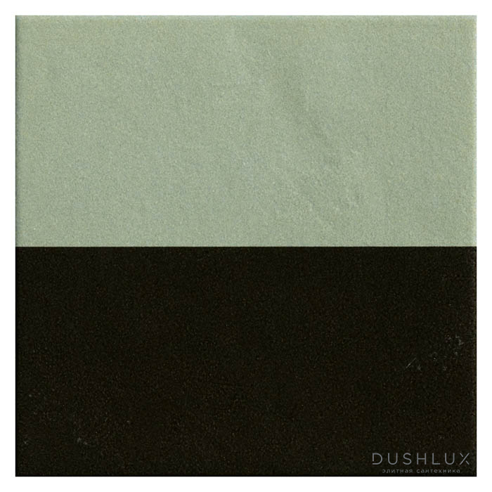 Фото Mutina Mattonelle Margherita 20.5х20.5 см, black, универсальный, глазурованный, цвет: green