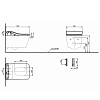 TOTO WASHLET SW Сиденье для унитаза CW522EY, с дистанционным управлением, цвет: белый