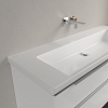 Villeroy&Boch Subway 3.0 Раковина 130х47х17см., без отв., подвесная, CeramicPlus, без перелива, цвет: белый камень