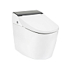 SensPa Tankless Электронный унитаз 39x67x55см, напольный, TC-8100B, цвет: белый/черный
