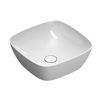 Catalano Alvea Раковина накладная 40x40см., цвет: белый глянцевый