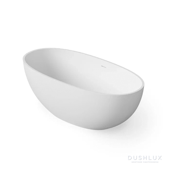 Фото Dea Design Nature Ванна 155x75x55см., отдельностоящая, Solid Surface, цвет: White №18