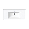 Duravit D-Neo Раковина 100.5х48 см, без отв., встраиваемая сверху, с переливом, цвет: белый