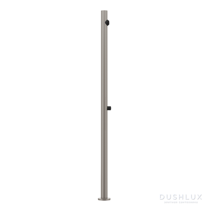 Фото Gessi Origini Внешние части для уличной душевой стойки на 1 выход, цвет Steel Brushed