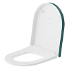 Duravit Millio Сиденье для унитаза, микролифт., цвет: аквамарин матовый