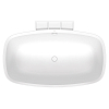 Duravit Aurena Ванна пристенная 160x103.5см., материал DuroCast Plus, сливной гарнитур, цвет: белый матовый