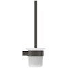 Ideal Standard Conca Туалетный ёршик, подвесной, цвет: PVD Magnetic Grey/ матовое стекло